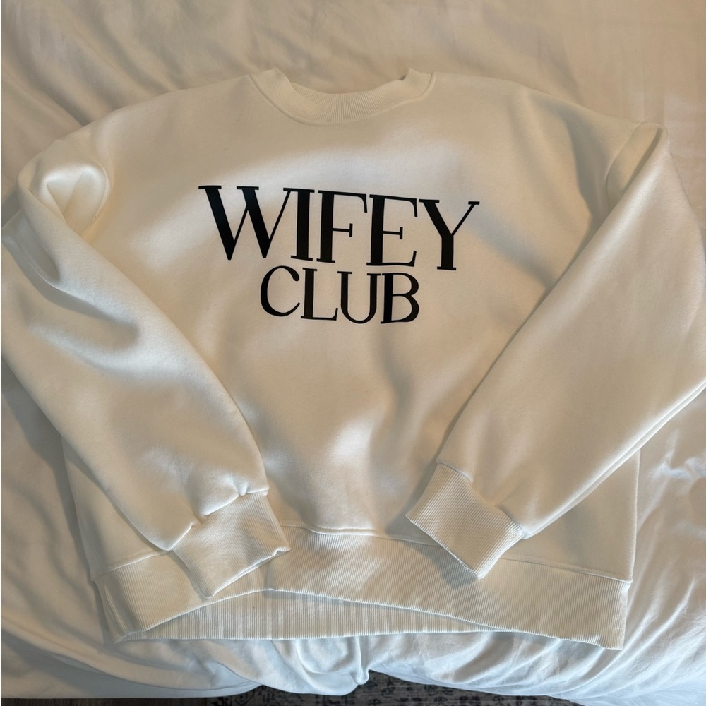 Women's White Sweater